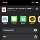 ios 단축어 사용해서 유튜브앱 pip로 보는 법입니다 이미지