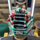 가족헤어커트 이미지