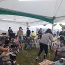 장혜숙(전문11기) 충북농업기술원 반딧불이의 추억 행사에서 180여명의 어린이들과 음악소통 이미지