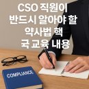 광고물협회-1 | CSO 영업직원이라면 꼭 알아야 할 약사법 핵심 교육 내용