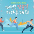 2021 언택트 대청호 벚꽃길 마라톤 대회 이미지