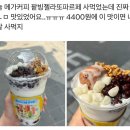 메가커피 팥빙젤라또파르페 후기 가격_컴포즈 팥절미 비교