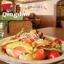 칭다오 5.4 광장 맛집 풍경 좋은 브런치 카페 The light house cafe &amp; Bar