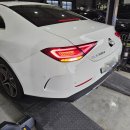 부산 기장/정관 벤츠 CLS300d 범퍼 수리, 더샵1급모터스의 복원 후기