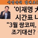 [송국건TV] “이재명 후보가 사라졌다!” 좌파의 최악 시나리오 이미지