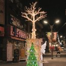 오산시 아름다로 상인회, 자발적 모금으로 아름다로에 크리스마스 장식 전개 이미지