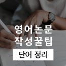 영어 논문에 많이 쓰이는 단어 이미지