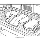 다듬이생활한복 | [무료배포/비번X] 어르신 인지활동 색칠공부 도안 - 정겨운 한옥 마당 '한복과 다듬이'