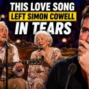 This Elderly Couple's Love Song Left Simon Cowell in Tears 이미지