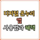 친환경으로 풀어보는 부모?자녀 관계 | 디지털 온누리 앱 사용법과 혜택 총정리