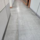 선데코 | 강남구 양재동 집기 치우자 드러난 바닥 상태, 사무실 데코타일 청소 후기