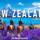 Spring New Zealand 4K 🌸 Experience Blooming Meadows, Crystal Lakes, and... 이미지