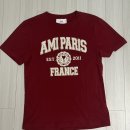 아미 반팔 티셔츠 AMI PARIS FRANCE XS 사이즈, 레드 코디 추천!