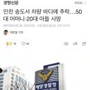 인천 송도서 차량 바다에 추락…50대 어머니·20대 아들 사망 이미지