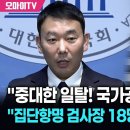 집단 항명 검사장 국수본에 고발합니다 이미지