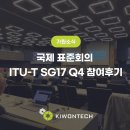 SG테크 | 국제 표준회의 ITU-T SG17 참석 후기