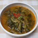 무청된장국 끓이는법 들깨가루 넣어 구수하게 만들기 무된장국 만드는법 이미지