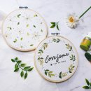 원단에 그리는 꽃그림(천아트) 이미지