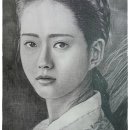연필인물화 이미지