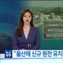 “울산에 신규 원전 유치”…뜨거운 찬반 논란 이미지