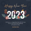 [새해 인사] 2023 happy new year 해피<b>뉴</b>이어 - <b>토끼</b> 계묘년 움짤 그림 gif 연하장 카톡 이미지 짤