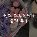 ✨원주 주주꽃도매 방문 후기✨ (feat. 셀프 꽃다발 &amp; 화병꽂이)