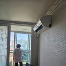 월봉청솔아파트(2차) | 천안 쌍용동 월봉청솔2차 아파트의 삼성 2in1 에어컨 설치