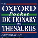 The Pocket Oxford Dictionary and Thesaurus (Paperback) 사전 팝니다~! 이미지