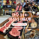 인연 | 왕십리 소고기 가성비 맛집 왕십리 한고기 인연세트 후기