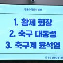 기어코 나온 축구계 윤석열 이미지