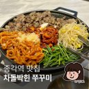 청계천 근처 종로 점심 맛집, 차돌박힌쭈꾸미 본점 솔직후기
