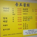 송도물회
