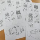 패턴힐링아트 젠탱글 이미지