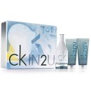 향수_CK IN2U him_her Gift Set (him:100ml+에프터쉐이브젤+헤어&바디워시_her:100ml+바디로션200ml), 페라가모 에프바이 옴므30ml+에프포 패시네이닝 30ml+백 이미지