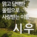 시우사랑 | 맑고 담백한 울림으로 사랑받는 이름, 시우: 단단함과 부드러움이 공존하는 인기 이름