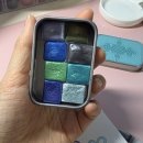 민화배우기 | [민화 그리기 물감] 영롱한 펄감이 가득한 수제물감 에브랩