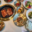 보리갈비 | 한돈 양념구이, 후식 돌솥밥, 보리강정 : 갈비도락 파주점 방문 후기