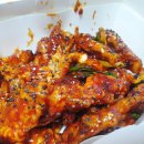 bhc 레드킹 윙 맥주안주로 최고 맵고달고짭쪼름한맛