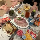 지에스25덕소월드마트 | 추천] 옥수수와 닭강정의 조합이 환상인 강릉 닭강정 &amp; 방어+광어가 신선한 활어회 맛집 월드마트회센타