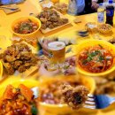 대전 노랑통닭 메뉴 눈꽃치즈떡볶이 깐풍똥집감자튀김 후기