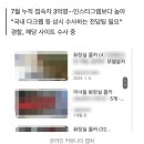 국내 웹사이트 접속자 수 무려…<b>인스타그램</b>도 뛰어넘었다