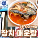 강릉 다모아식당 장치매운탕 전문점-수산물전문가 꼼꼼후기