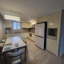 454 | 부산인테리어필름 대연sk뷰힐스 주방 싱크대 냉장고장 시트지 시공 후기 (영림 px454-2)