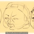 얼굴 그리기 3단계 (일러스트) ★화인화실★ 그림그리기 개인지도 이미지