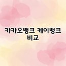 (주)케이에이종합자산 | 카카오뱅크 케이뱅크 비교