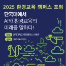 용인특례시ㆍ(사)한국환경교육학회ㆍ단국대학교 부설 통합과학교육연구소, &#39;AI 기반 환경교육&#39; 포럼 개최