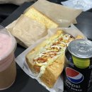 통영 롯데시네마 토스트 맛집 달봉토스트