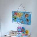 P-7735 | [공구중] 온이프홈 x 러닝리소스 몬테소리 세계지도 우리나라지도 만년달력 안녕시계야 최저가공구 핫딜