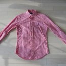 폴로 / Check Poplin Shirt Red Slim Fit / S 이미지