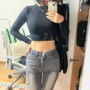 S태권도장 | 골반패드 부츠컷 데님 추천 l 여성청바지 어퍼 후기